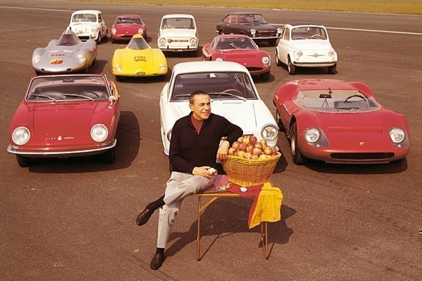 Karl (Carlo) Abarth im Jahr 1965. Foto: Auto-Reporter/Fiat